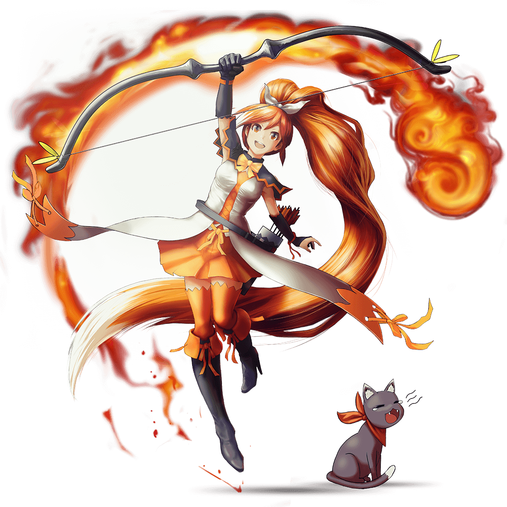 Crunchyroll-Hime, the first GS Global Exclusive character, arrives 8/28! :  r/grandsummoners